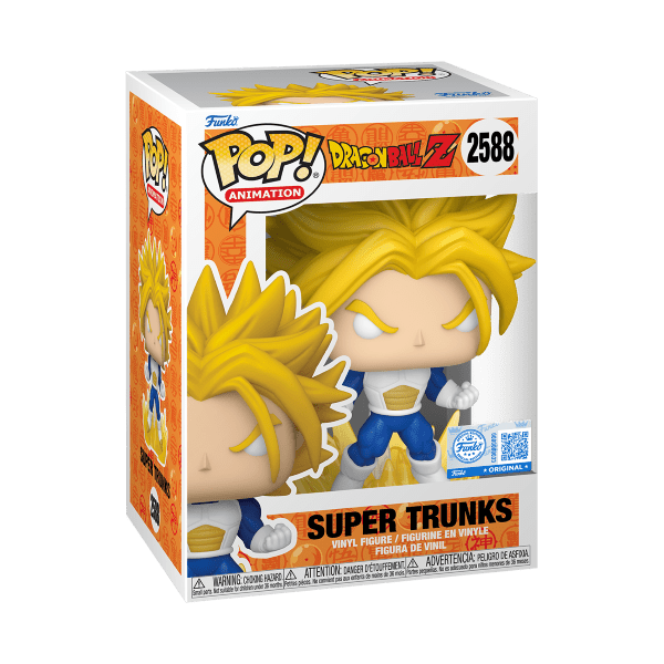 *Pre-order* Dragon Ball Z - SS Trunks Pop! Vinyl (ETA October) - Gametraders Modbury Heights