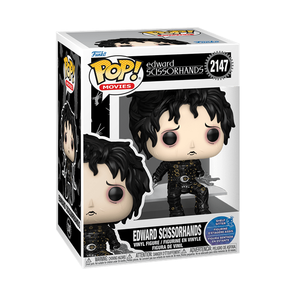 *Pre-order* Edward Scissorhands - Edward (Sitting) Pop! Vinyl (ETA September) - Gametraders Modbury Heights