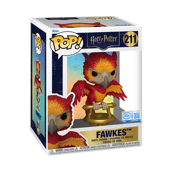 *Pre-order* Harry Potter - Fawkes on Perch Pop! Premium (ETA September) - Gametraders Modbury Heights