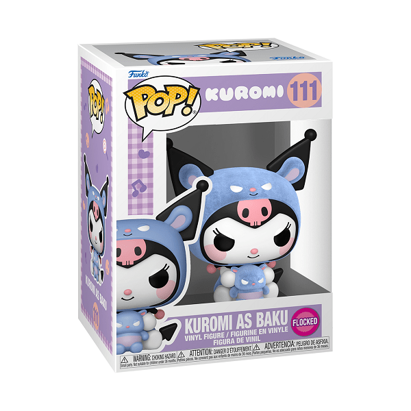 *Pre - order* Hello Kitty - Kuromi (Cosplay 20th Anniv) Flocked Pop! Vinyl (ETA November) - Gametraders Modbury Heights