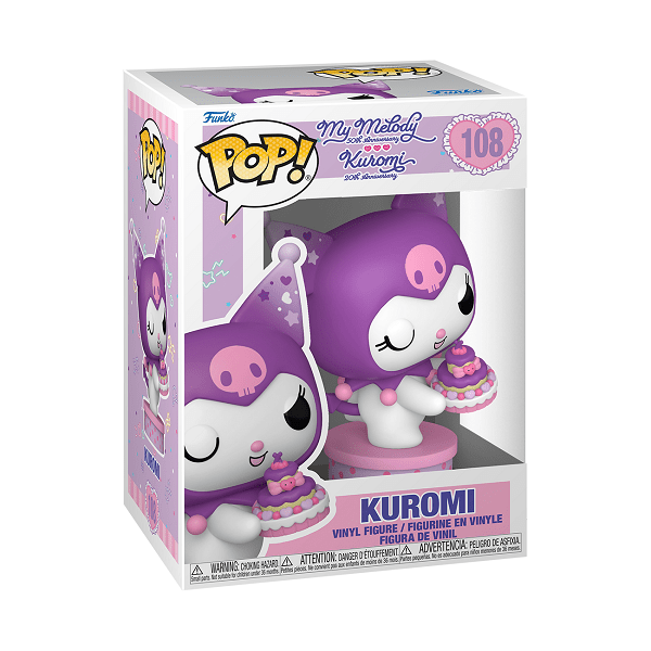 *Pre - order* Hello Kitty - Kuromi w/Present Pop! Vinyl (ETA August) - Gametraders Modbury Heights