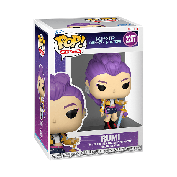 *Pre - order* K - POP Demon Hunters - Rumi Pop! Vinyl (ETA January) - Gametraders Modbury Heights