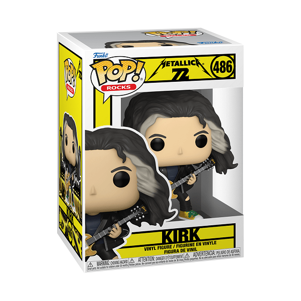 *Pre - order* Metallica - Kirk (72 Seasons) Pop! Vinyl (ETA October) - Gametraders Modbury Heights