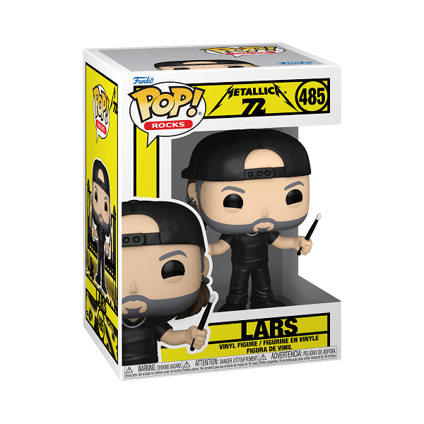 *Pre - order* Metallica - Lars (72 Seasons) Pop! Vinyl (ETA October) - Gametraders Modbury Heights