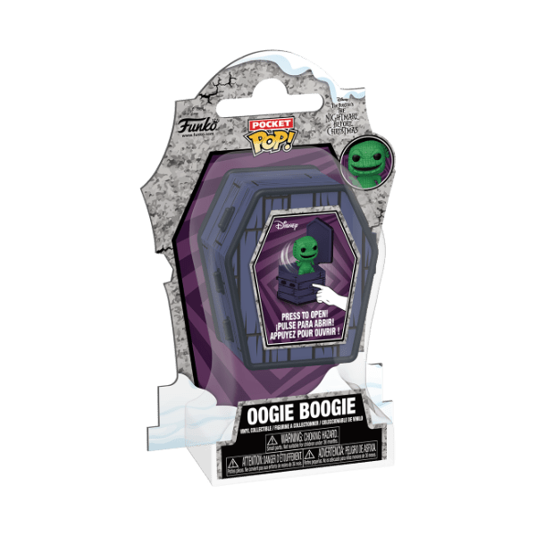 *Pre - order* NBX - Oogie Boogie Pocket Coffin Poppers! Vinyl (ETA June) - Gametraders Modbury Heights