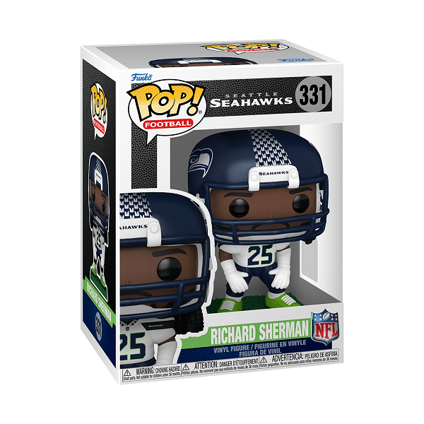 *Pre - order* NFL: Legends - Richard Sherman (Seahawks) Pop! Vinyl (ETA October) - Gametraders Modbury Heights