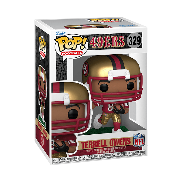 *Pre - order* NFL: Legends - Terrell Owens (49ers) Pop! Vinyl (ETA October) - Gametraders Modbury Heights
