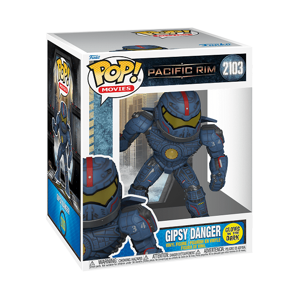 *Pre-order* Pacific Rim - Gipsy Danger Glow 6" Pop! Vinyl (ETA August) - Gametraders Modbury Heights