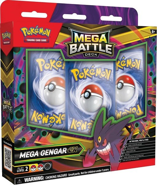 *Pre - order* Pokemon TCG: Mega Battle Deck—Mega Gengar ex / Mega Diancie ex (24th October) - Gametraders Modbury Heights