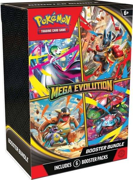 *Pre - order* Pokemon TCG Mega Evolution Booster Bundle (26th September) - Gametraders Modbury Heights