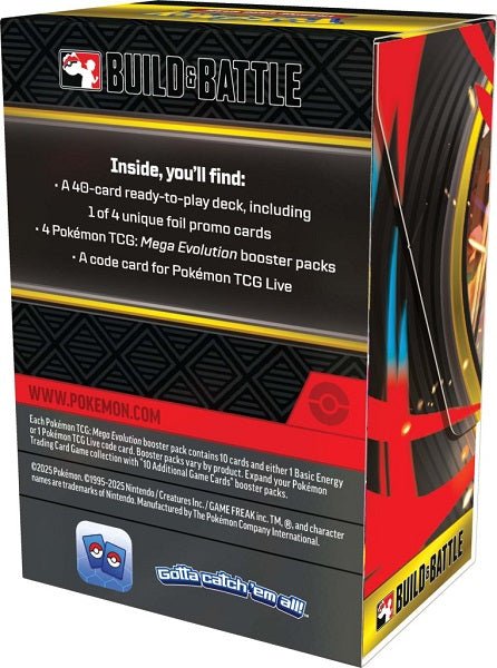 *Pre - order* Pokemon TCG Mega Evolution Build & Battle Box (10th October) - Gametraders Modbury Heights