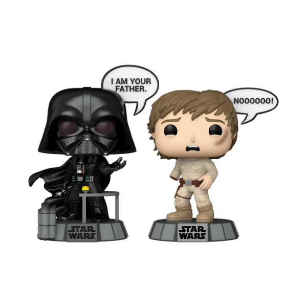 *Pre - order* Pop! Sayings - Star Wars Darth Vader & Luke Pop! Vinyl 2PK (ETA May) - Gametraders Modbury Heights