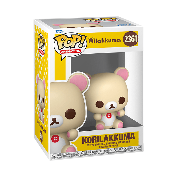 *Pre-order* Rilakkuma - Korilakkuma Pop! Vinyl (ETA July) - Gametraders Modbury Heights