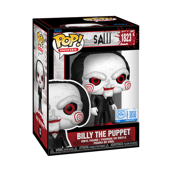 *Pre - order* Saw - Billy the Puppet Pop! Vinyl (ETA October) - Gametraders Modbury Heights