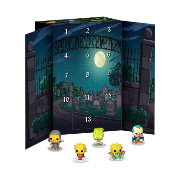 *Pre - order* Simpsons - 2024 13 - Day Spooky Countdown Calendar (ETA July) - Gametraders Modbury Heights