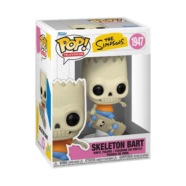 *Pre-order* Simpsons - Skeleton Bart Pop! Vinyl (ETA September) - Gametraders Modbury Heights