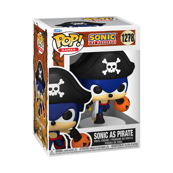 *Pre-order* Sonic - Sonic as Pirate (Halloween) Pop! Vinyl (ETA June) - Gametraders Modbury Heights