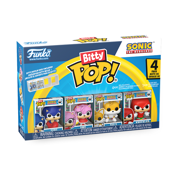 *Pre-order* Sonic - Sonic Bitty Pop! 4PK (ETA May) - Gametraders Modbury Heights