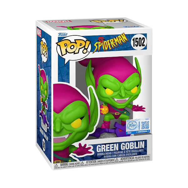*Pre - order* Spiderman: The Animated Series - Green Goblin Pop! Vinyl (ETA May) - Gametraders Modbury Heights