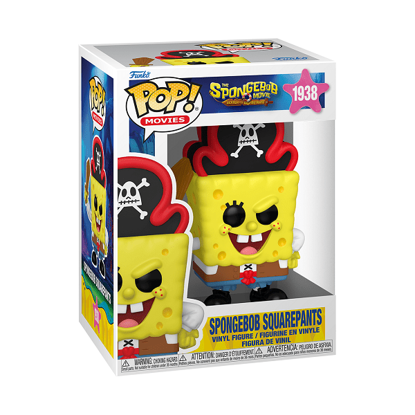 *Pre - order* SpongeBob Movie (2025) - Spongebob Squarepants Pop! Vinyl (ETA November) - Gametraders Modbury Heights