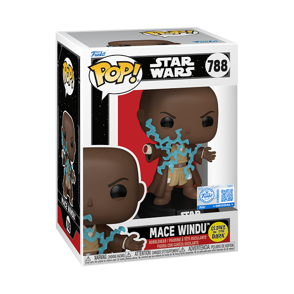 *Pre - order* Star Wars: RotS - Mace Windu Electricity GW Pop! Vinyl (ETA June) - Gametraders Modbury Heights