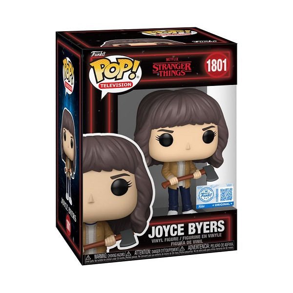*Pre - order* Stranger Things - Joyce Byers with Axe US Exclusive Pop! Vinyl (9th October) - Gametraders Modbury Heights