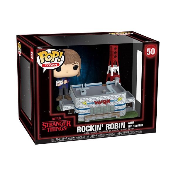 *Pre - order* Stranger Things - Rockin' Robin with The Squawk Pop! Town (9th October) - Gametraders Modbury Heights