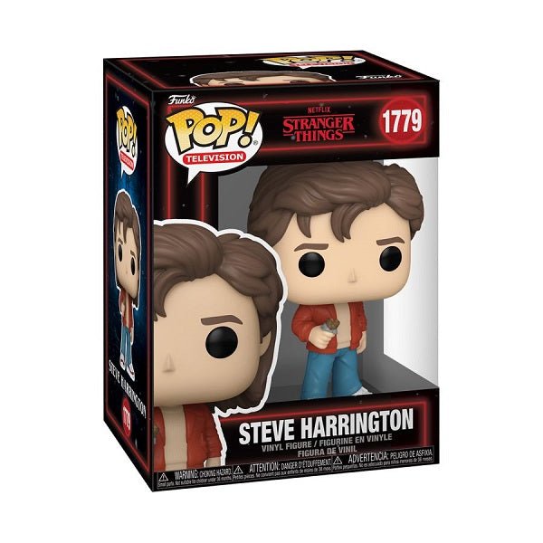 *Pre - order* Stranger Things - Steve Harrington Pop! Vinyl (9th October) - Gametraders Modbury Heights