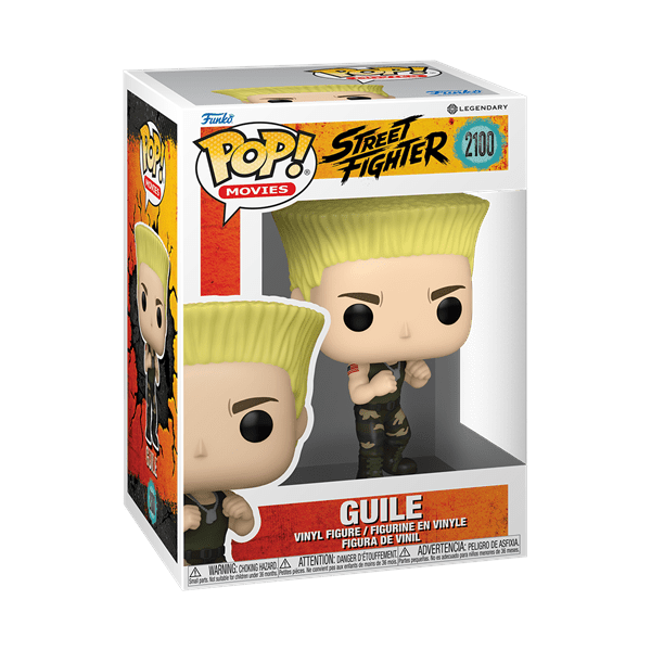 *Pre-order* Street Fighter (2026 Movie) - Guile Pop! Vinyl (ETA September) - Gametraders Modbury Heights