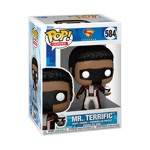 *Pre - order* Superman (2025) - Mr Terrific Pop! Vinyl (ETA June) - Gametraders Modbury Heights