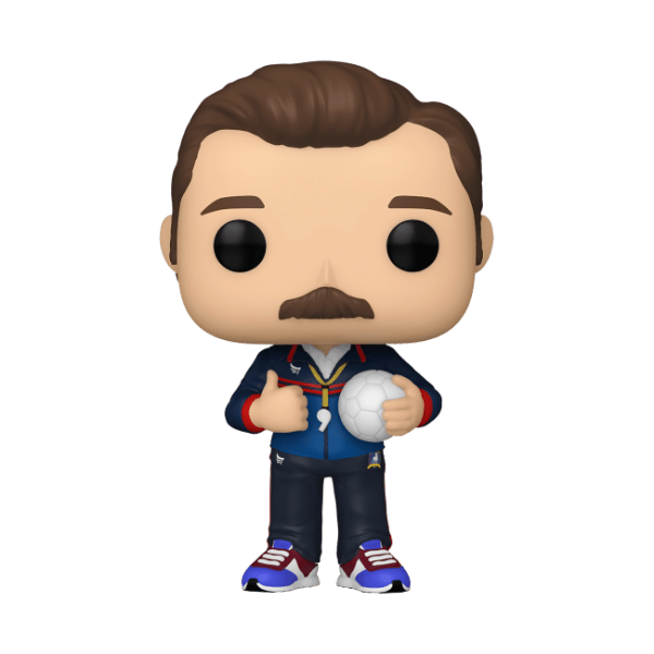 *Pre - order* Ted Lasso - Ted w/ball Pop! Vinyl (ETA August) - Gametraders Modbury Heights