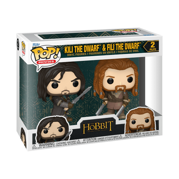*Pre-order* The Hobbit - Kili & Fili Pop! 2pk (ETA October) - Gametraders Modbury Heights