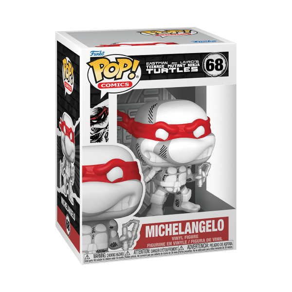 *Pre-order* TMNT: Sketched - Michelangelo Pop! Vinyl (ETA November) - Gametraders Modbury Heights