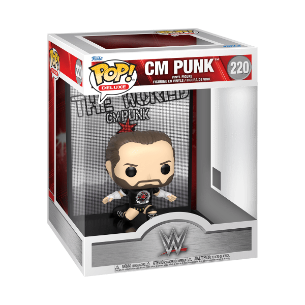 *Pre-order* WWE - CM Punk Pop! Deluxe (ETA September) - Gametraders Modbury Heights