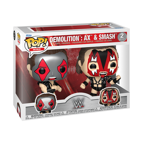 *Pre-order* WWE - Demolition (Metallic) Pop! 2PK (ETA May) - Gametraders Modbury Heights