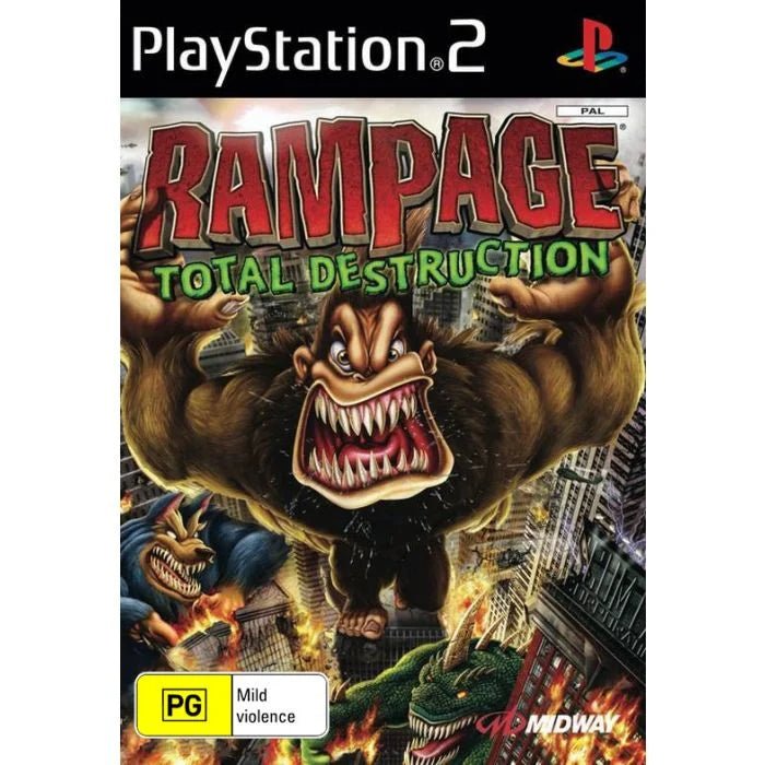 Rampage Total Destruction PS2 - Gametraders Modbury Heights