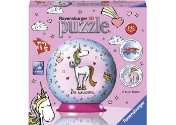Ravensburger - Unicorn Jigsaw Puzzleball 72pc - Gametraders Modbury Heights