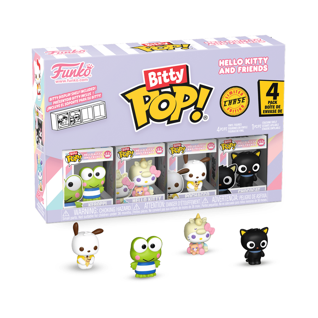 Sanrio - Keroppi Bitty Pop! Vinyl 4PK - Gametraders Modbury Heights