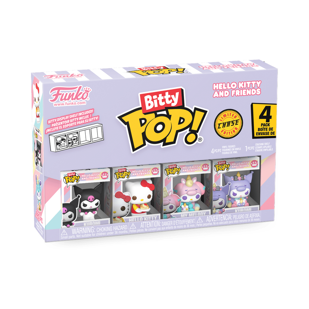 Sanrio - Kuromi Bitty Pop! Vinyl 4PK - Gametraders Modbury Heights