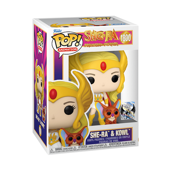 She - Ra: 40th Anniv. - She - Ra w/Kowl Pop! Vinyl - Gametraders Modbury Heights