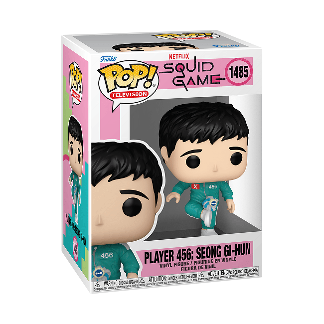 Squid Game - Player 456: Seong Gi - Hun Pop! Vinyl - Gametraders Modbury Heights