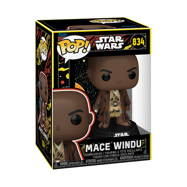 Star Wars - Mace Windu (May the Fourth Retro) Pop! Vinyl - Gametraders Modbury Heights