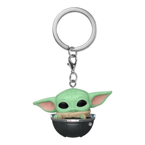 Star Wars: Mandalorian - Grogu in Hovering Pram Pop! Vinyl Keychain - Gametraders Modbury Heights