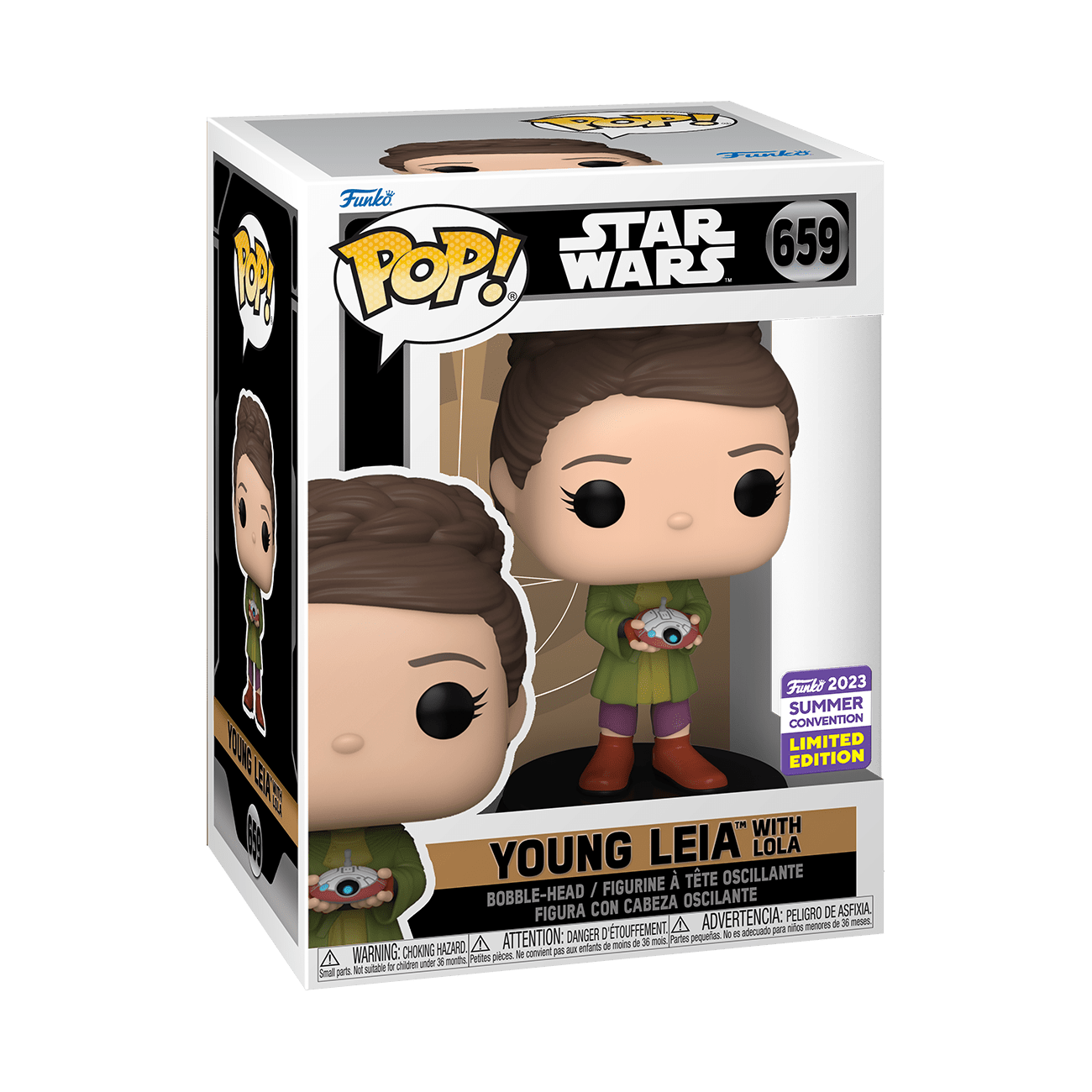 Star Wars - Star Wars: Obi Wan Kenobi - Leia with Lola Pop! Vinyl SD23 - Gametraders Modbury Heights