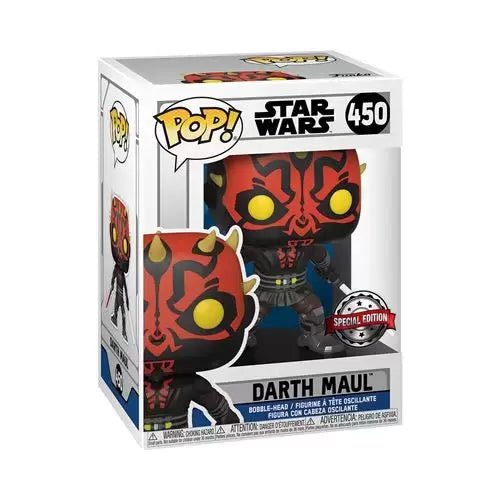 Star Wars: The Clone Wars - Darth Maul with Two Lightsabers US Exclusive Pop! Vinyl - Gametraders Modbury Heights