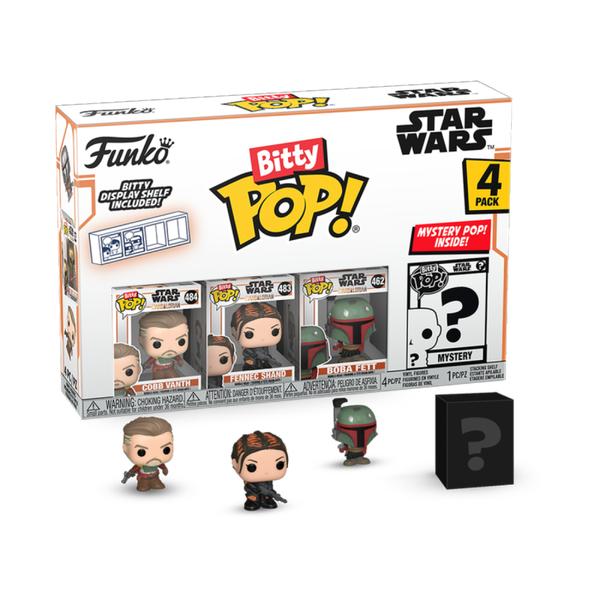 Star Wars: The Mandalorian - Cobb Vanth Bitty Pop! Vinyl 4 - Pack - Gametraders Modbury Heights
