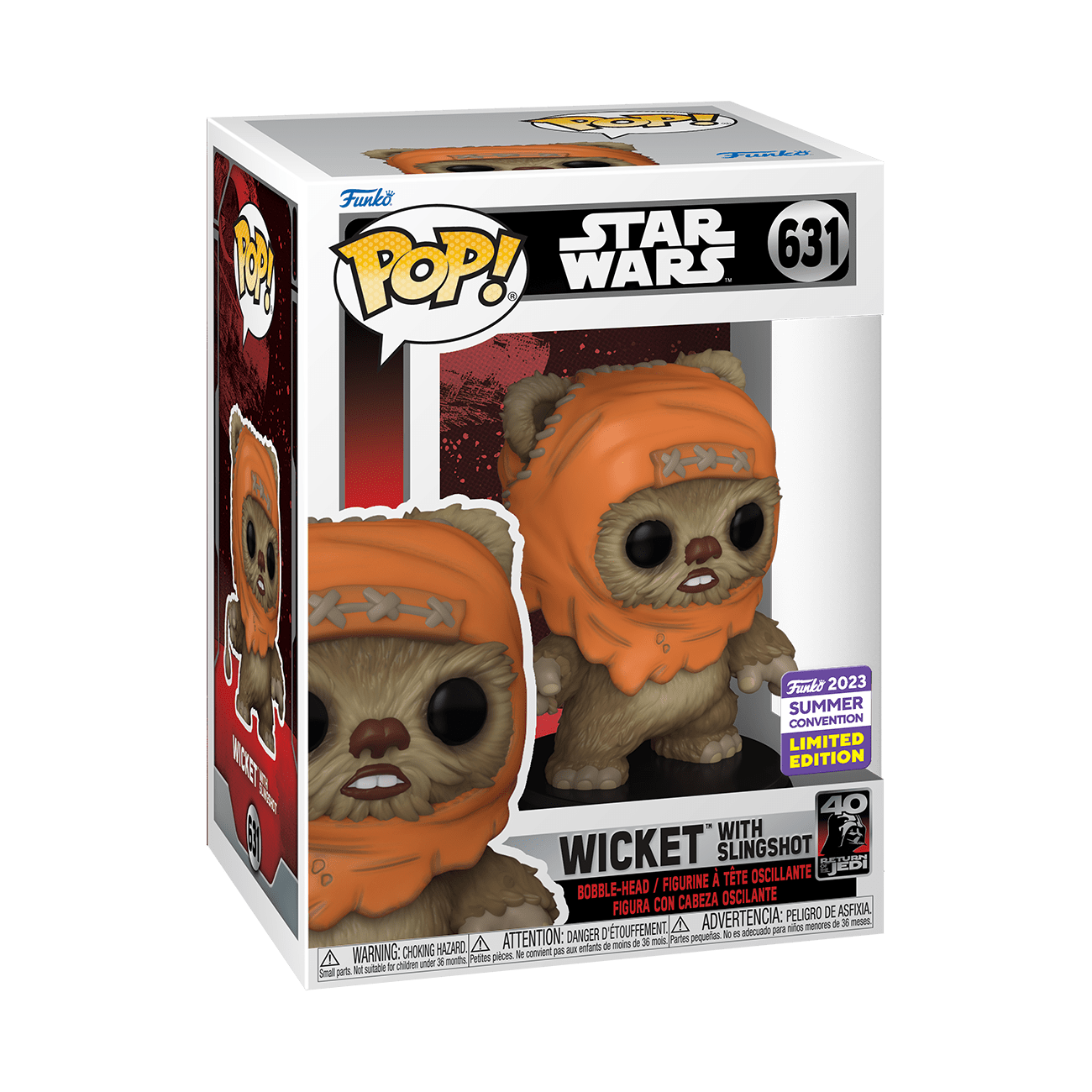 Star Wars - Wicket with Slingshot Pop! Vinyl SD23 - Gametraders Modbury Heights