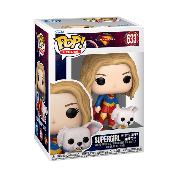Supergirl (2026) - Supergirl w/Krypto Pop! Vinyl - Gametraders Modbury Heights