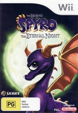 The Legend Of Spyro The Eternal Night Wii - Gametraders Modbury Heights