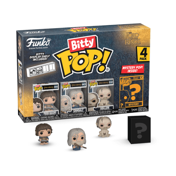 The Lord of the Rings - Frodo Bitty Pop! 4 - Pack - Gametraders Modbury Heights